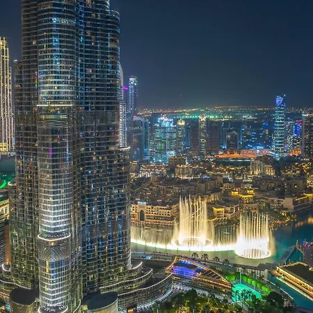 First Class 3Br With Full Burj Khalifa And Fountain View Dubai Exterior photo